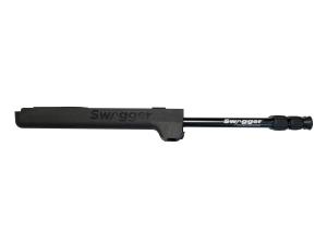 Swagger Hunter42 Bipod Sling Swivel Stud Mount 9.75 to 42" Black - 907116"