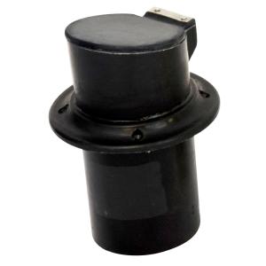 Thru-Hull 5" Exhaust Fitting With Flaps, Black 000000141320