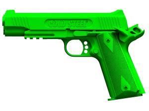 Cold Steel 1911 Cocked and Locked Rubber Training Pistol - 690431