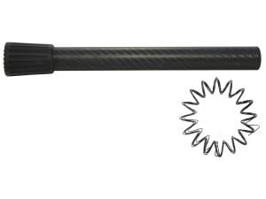 Lancer Systems Magazine Tube Extension Assembly Benelli M1, M2, Super Black Eagle, Super Black Eagle II 12 Gauge Carbon Fiber - 610569