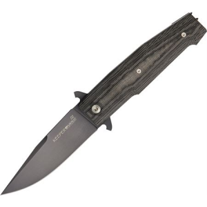 Viper 5890CN Keeper Pvd Coated Folding Pocket Knife with Black Micarta Handle
