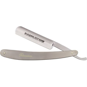 Simba Tec Razolution Straight Razors 88251 Razolution Straight Razor with Titanium Handle