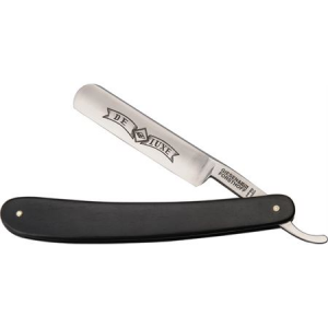 Timor Knives M550 Straight Razor with Ebony Wood Handle