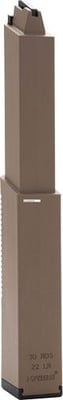 KRISS MAGAZINE .22LR 30RD FDE FOR KRISS VECTOR .22LR 000000223000