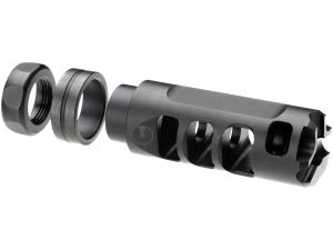 Ultradyne Mercury Compensator Muzzle Brake with Timing Nut Stainless Steel Nitride - 937668