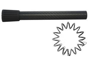Lancer Systems Magazine Tube Extension Assembly Benelli M1, M2, Super Black Eagle, Super Black Eagle II 12 Gauge Carbon Fiber - 945921