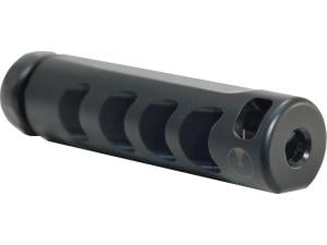 Ultradyne Apollo LR Compensator Muzzle Brake with Timing Nut 5/8-24 Thread Stainless Steel Nitride - 683979"