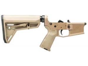 Aero Precision M4E1 Complete Lower Receiver w/ FDE MOE Grip & SL Carbine Stock FDE APAR600186 APAR600186