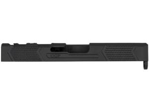 Grey Ghost Precision V4 Slide for Glock Gen 4 RMR, DeltaPoint Pro Cut Stainless Steel Black - 694789