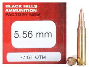 Black Hills Ammunition 5.56x45mm NATO 77 Grain Hollow Point - 383923