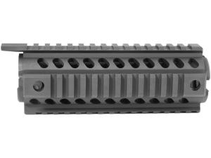 Mission First Tactical Tekko 2-Piece Quad Rail Handguard AR-15 Carbine Length Aluminum Black - Blemished - 620429
