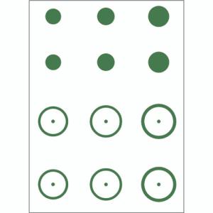 Gunstar Mongo Target Reticle Set Green 1402708