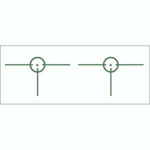 Gunstar Tactical 3D 1 Reticle Green 1402714