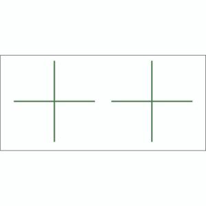 Gunstar Standard Crosshair Green 1402729