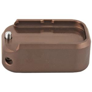 Taran Tactical EXTRA WEIGHT BASE PAD +0 FOR GLOCK 9/40 - COYOTE BRONZE 000009400006