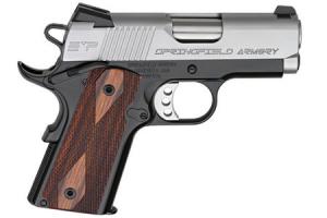 SPRINGFIELD 1911 EMP 40 SW Compact Centerfire Pistol with Cocobolo Grips 000010062743