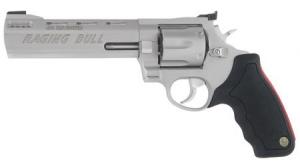 TAURUS Model 444 Raging Bull .44 Magnum Stainless Revolver (6.5-inch Barrel) 000010105162