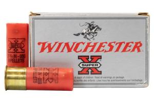WINCHESTER AMMO 12 Gauge 2 3/4-In 00-Buck Shot Super X Police-Trade Ammo 5/Box 000010290739