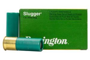REMINGTON 12 Gauge 2 3/4-In 1 oz Slug Police-Trade Ammo 5/Box 000010345346