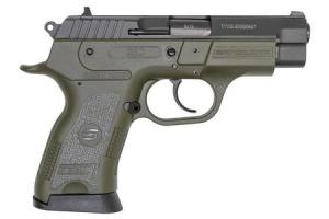 SAR USA B6C Compact 9mm Pistol with OD Green Frame B6C9OD