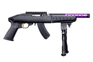 RUGER Charger 22 LR Takedown Lite Semi-Auto Pistol with Purple Barrel