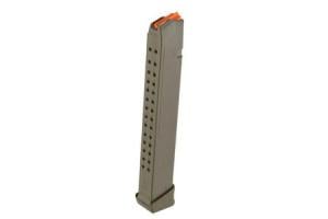 GLOCK 17/19 9mm 33-Round Factory Magazine with OD Green Finish 000010416476