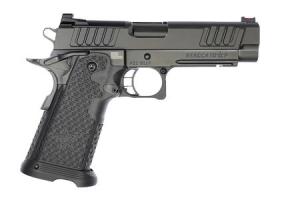 STACCATO P 9mm Optic Ready 2011 Pistol with 4.4 Inch DLC Bull Barrel and Black DLC Finish 12-1200-000103