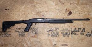 MOSSBERG Maverick 88 12 Gauge Police Trade-In Shotgun with Black Telescoping Stock
