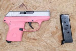 RUGER LCP 380 ACP Police Trade-In Pistol with Pink Frame 372318682