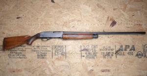 WINCHESTER FIREARMS 1200 12 Gauge Police Trade-In Shotgun with Checkered Wood Stock 000010478776