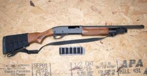 REMINGTON 870 Express Magnum 12 Gauge Used Trade-In Shotgun w/Sling, Side Saddle Shell Holder