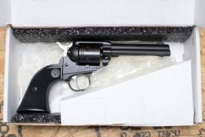 RUGER Wrangler 22LR Used Trade-In Single-Action Revolver w/Black Cerakote Finish, Box