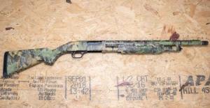 MOSSBERG 500 12 Gauge Used Shotgun with Mossy Oak Camo Finish and Accu-Choke Barrel 000010482891
