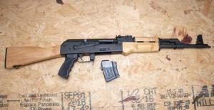 CENTURY ARMS RAS47 7.62x39mm AK-47 Police Trade-In Rifle with Side Rail, 5-Rd Mag