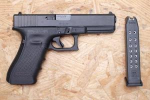 GLOCK Model 17 Gen4 9mm Police Trade-In Pistol with Accessory Rail AEPL178