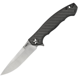 Zero Tolerance 452CF Large Sinkevich Carbon Fiber Framelock Folding Pocket Knife 000045200856