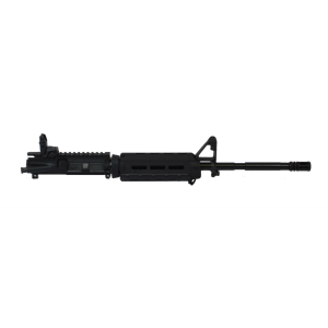 PSA 16" Nitride 1:7 M4 Carbine 5.56 NATO MOE AR-15 Upper Assembly, Black - With Rear Mbus No BCG/CH 000077932953