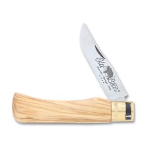 Antonini Knives Old Bear Large Olive Wood Handle 420 Stainless Steel Blade 000253900009