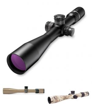 OpticsPlanet Exclusive Burris Xtreme Tactical 5-25x50mm Illuminated Riflescope, Prym1 Sand, SCR Mil Front Focal Reticle, 201055 201055