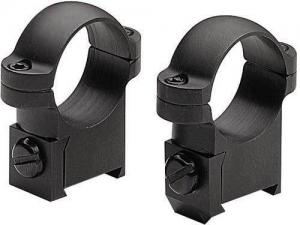 Burris CZ 527 SA 1Inch Medium Gloss Black Solid Steel Ring Mounts 420140