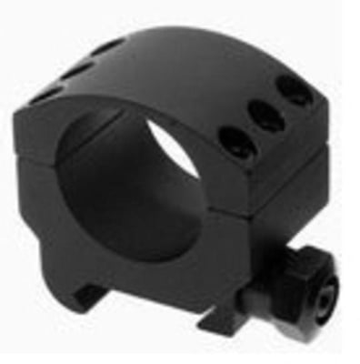 Burris Xtreme Tactical Picatinny Rail 30mm Riflescope Ring, Single, Low 1/4in, Black 420161