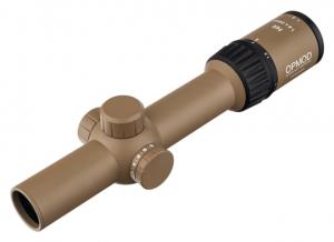 OPMOD Steiner P4Xi 1-4x24mm Tactical Illuminated Riflescope, 30mm, SFP, P3TR, FDE, 5203 5203