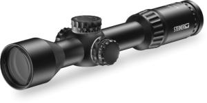 Steiner H6Xi 2-12x42mm Rifle Scope, 30mm Tube, First Focal Plane, MHR-MOA Reticle, Black, 8780