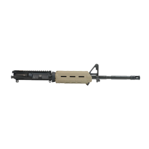 PSA 16" Nitride 1:7 M4 Carbine 5.56 NATO MOE AR-15 Upper Assembly, FDE - with BCG/CH