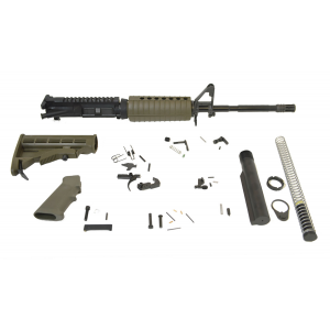 PSA 16" 5.56 NATO M4 Carbine Classic Rifle Kit, Olive Drab Green - 516446411 000516446411