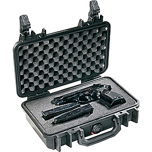 Pelican Single-Pistol Case Black 001942809324