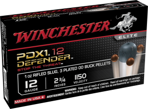 Winchester Defender 12GA 2.75" 00Buck 1oz 10Rd S12PDX1