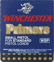 WIN PRIMERS SMALL PISTOL 5000 PACK - CASE LOTS ONLY 0020892300170