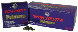Winchester Repeating Arms WIN PRIMERS LARGE RIFLE MAGNUM 5000 PACK - CASE LOTS ONLY 0020892300200