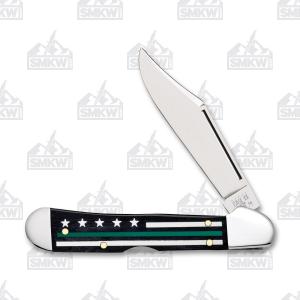 Case Stripes of Service Thin Green Line Mini CopperLock 002120509577